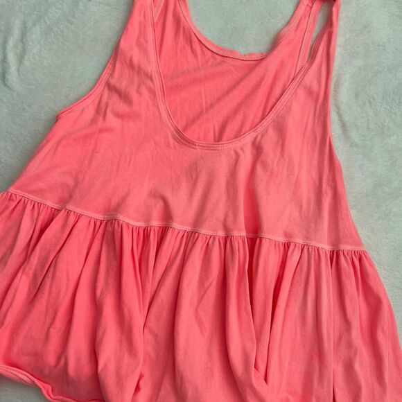 We the Free Free People pink tank top women's small - Picture 3 of 3